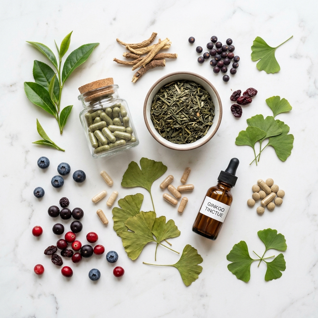 Natural botanical ingredients used in Vertigenics supplement